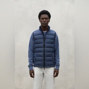 Ecoalf Blue Moritz Waistcoat/Vest- Size Medium